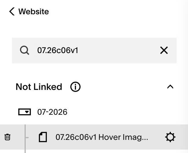 07.26c06v1 Hover Image Play Video Show Text Overlay