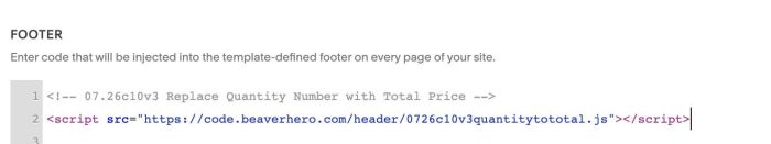 07.26c10v3 Replace Quantity Number with Total Price
