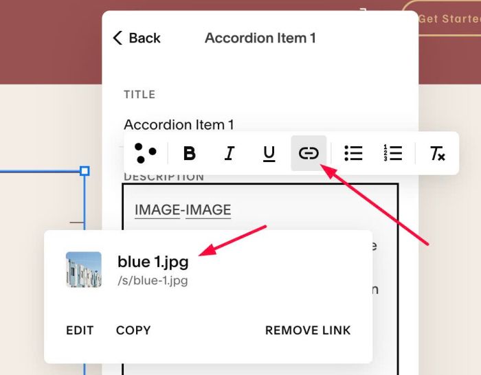07.26c11v7 Inline Images in Accordion Block