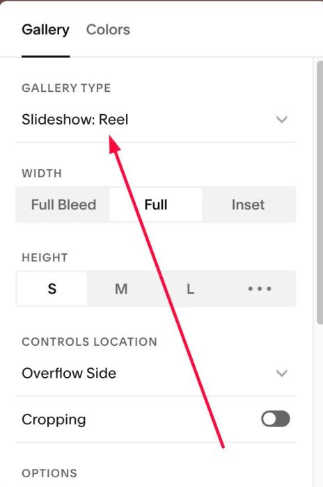 07.26c15v4 Gallery Reel Scroll Bar