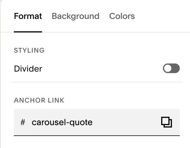 07.26c15v5 Carousel with Quote icons