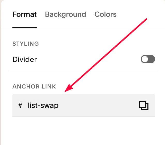 07.26c15v6 List Swap Image on Hover