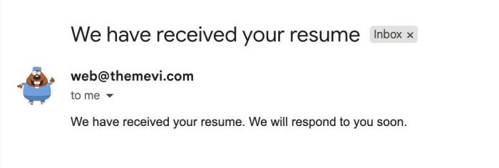 CSK Advertising – Form Block Confirmation Email