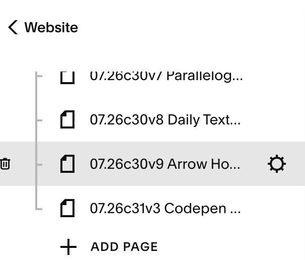 07.26c30v9 Arrow Hover Animation