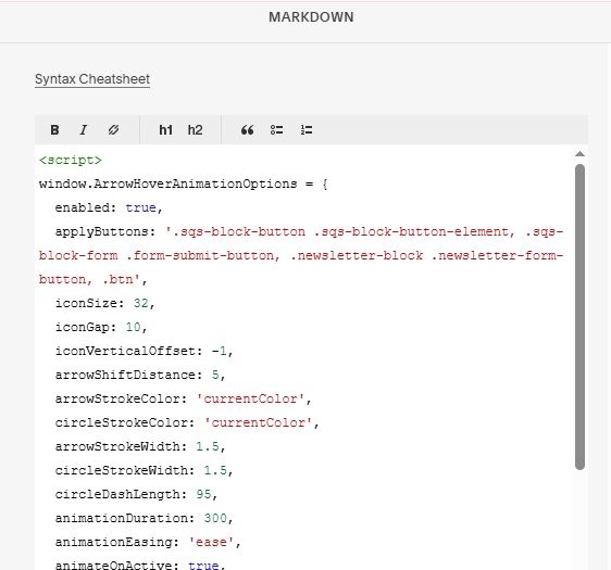 07.26c30v9 Arrow Hover Animation