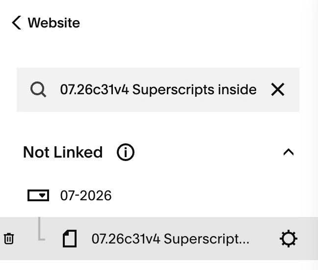07.26c31v4 Superscripts inside Carousel