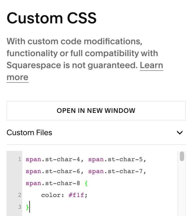 07.26c31v5 Change style of four of seven words in Site Title