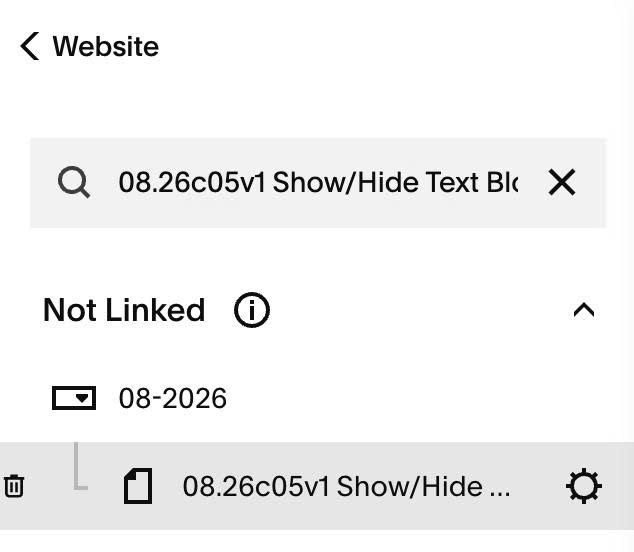 08.26c05v1 Show Hide Text Block Long List