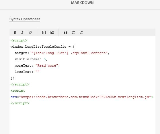 08.26c05v1 Show Hide Text Block Long List