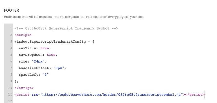 08.26c08v4 Superscript Trademark Symbol