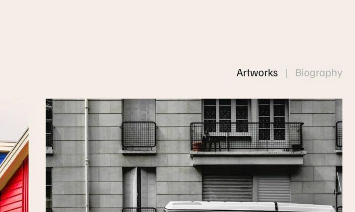 08.26c12v1 Portfolio Artist Tabs