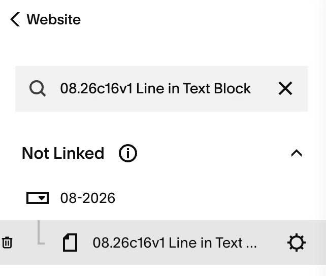 08.26c16v1 Line in Text Block