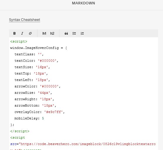 08.26c19v1 Image Block with Text Arrow on Hover