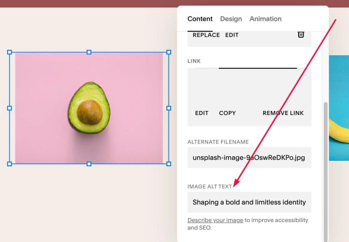 08.26c19v1 Image Block with Text Arrow on Hover