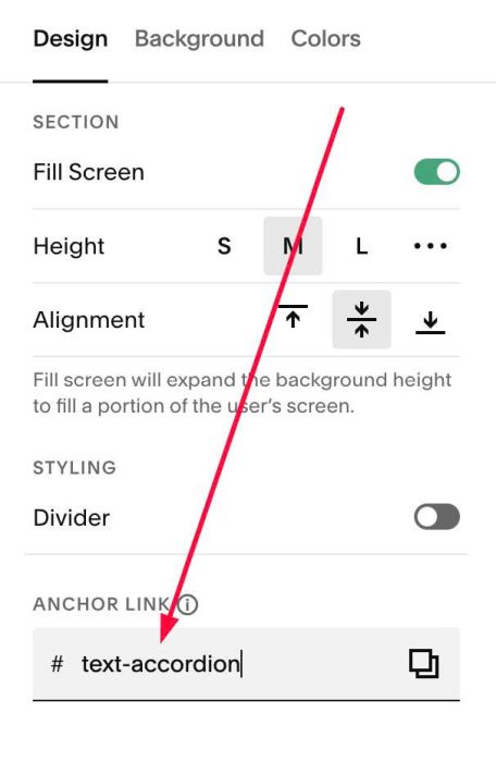 08.26c19v3 Text Block to Accordion