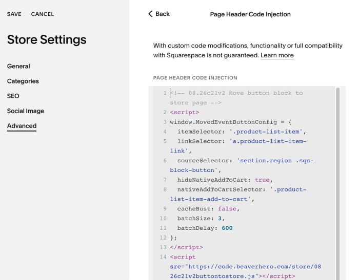 08.26c21v2 Move button block to store page