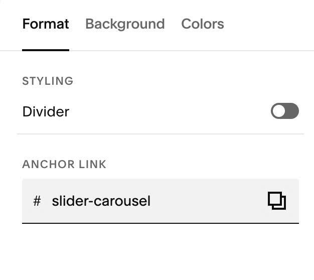 08.26c25v8 Slider in Carousel