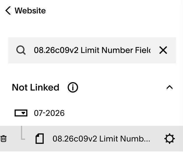 08.26c09v2 Limit Number Field to 5 Digit