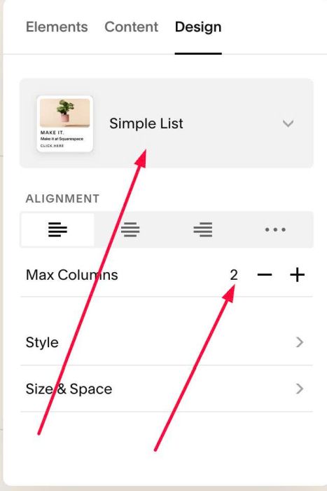 08.26c19v5 Line between List items