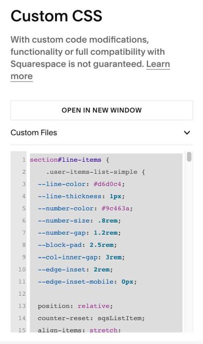 08.26c19v5 Line between List items