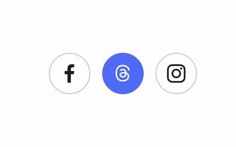 09.26c12v13 Social Icons. Hover will slide up with same icon, change background color on hover