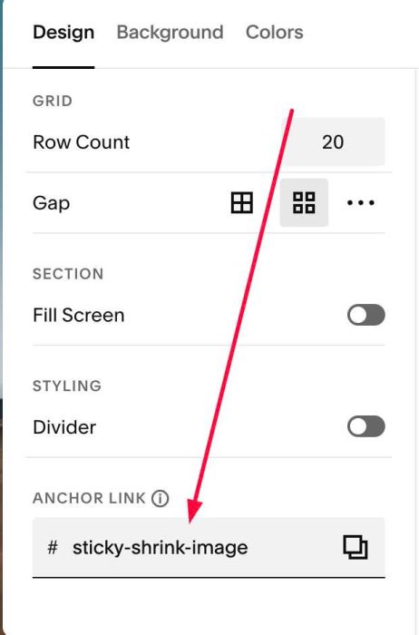 09.26c12v2 Sticky & Shrink Image Block on Scroll