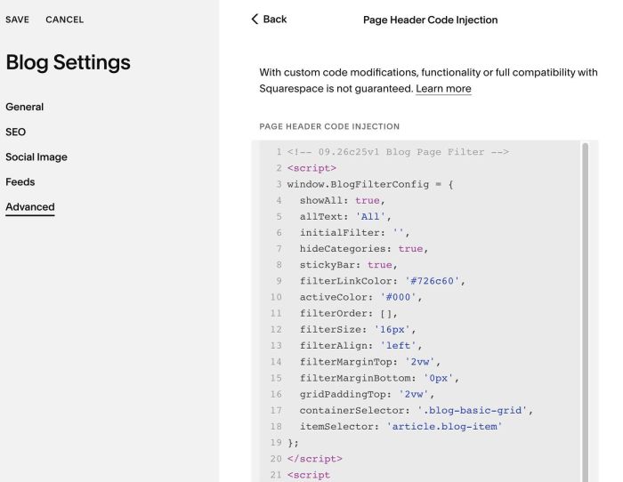 09.26c25v1 Blog Page Filter