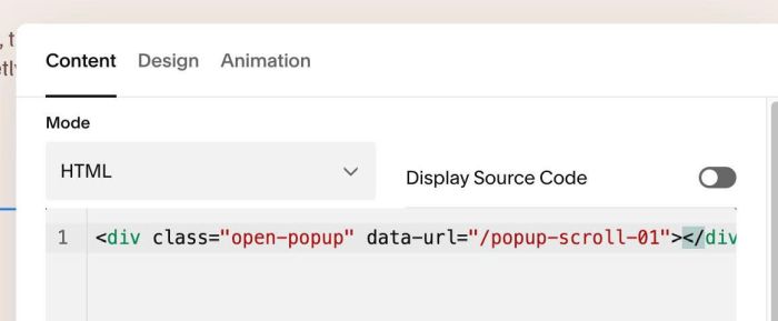 09.26c26v2 Popup on Scroll