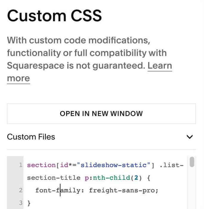 Slideshow with Static Text (left) – Image Change (Right)