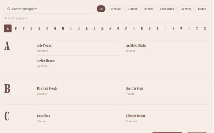 09.26c28v2 Designer Directory