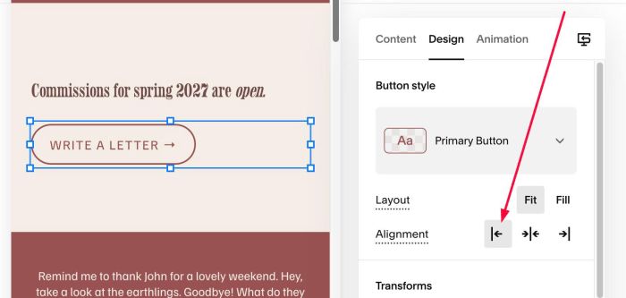 10.26c18v9 Text Block 189 Style 04 Text – Button Side by Side