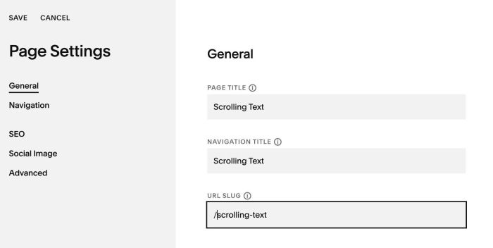 10.26c19v21 Scrolling Text under Header