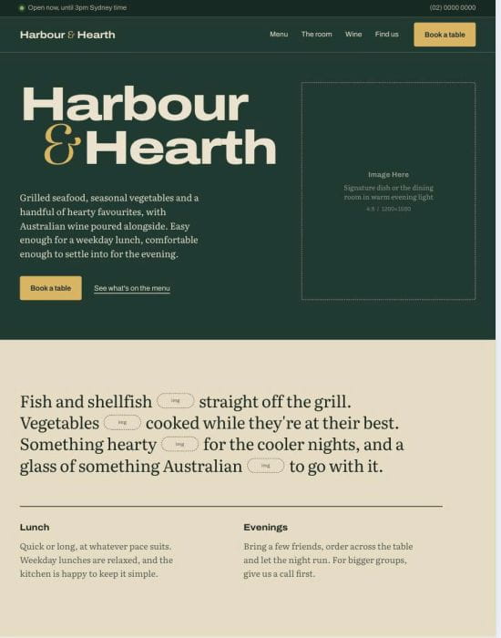 27. Harbour & Hearth